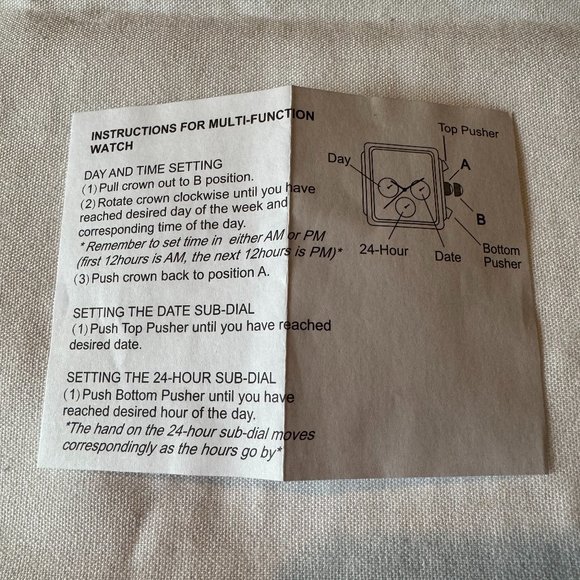 Gossip Goldtone w/Rhinestone Dial Chronography Watch - Picture 8 of 10